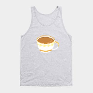 Chai Tea Cup pixel art Tank Top